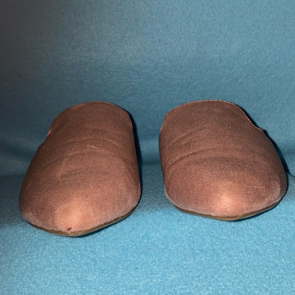 A NEW DAY Velma pink faux suede pointed closed toe slip on mules NEW size 9 - Picture 5 of 11